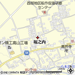 長野県上高井郡高山村高井164周辺の地図