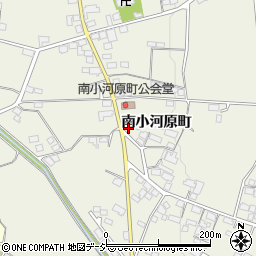 長野県須坂市南小河原町618-3周辺の地図