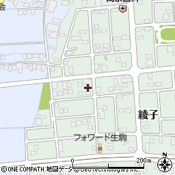 富山県小矢部市綾子3811周辺の地図