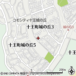 茨城県日立市十王町城の丘3丁目5-10周辺の地図