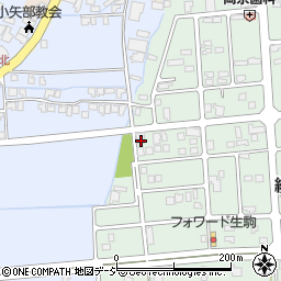 富山県小矢部市綾子3852周辺の地図