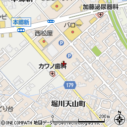 セブンイレブン富山本郷町店周辺の地図