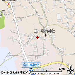 栃木県那須烏山市滝田779周辺の地図