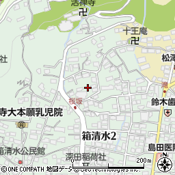 エステート桜坂Ｂ周辺の地図