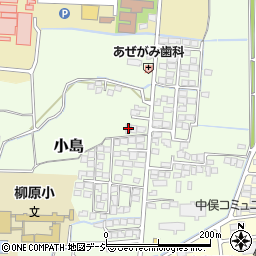 長野県長野市小島717周辺の地図