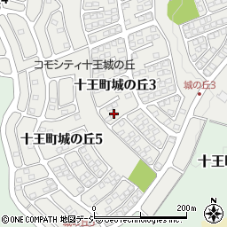 茨城県日立市十王町城の丘3丁目5-9周辺の地図