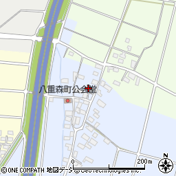 長野県須坂市八重森309周辺の地図