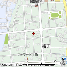 富山県小矢部市綾子3840周辺の地図