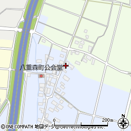 長野県須坂市八重森298周辺の地図