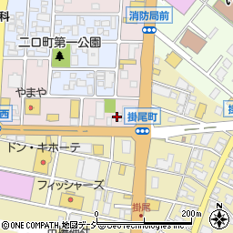 マーポス株式会社富山営業所周辺の地図