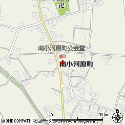 長野県須坂市南小河原町618-2周辺の地図