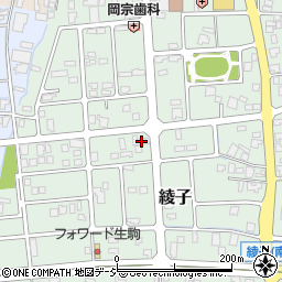 富山県小矢部市綾子3838周辺の地図