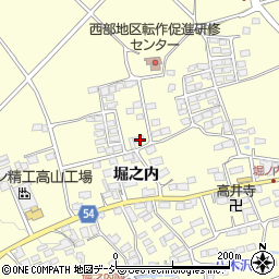 長野県上高井郡高山村高井216周辺の地図