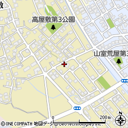富山県富山市高屋敷84周辺の地図