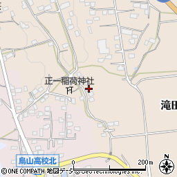 栃木県那須烏山市滝田538周辺の地図