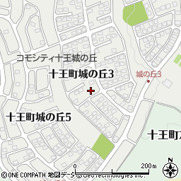 茨城県日立市十王町城の丘3丁目5-7周辺の地図