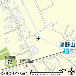 栃木県那須烏山市鴻野山284周辺の地図