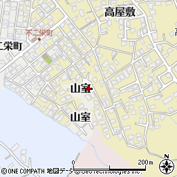 富山県富山市山室6-13周辺の地図