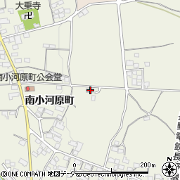 長野県須坂市南小河原町703周辺の地図