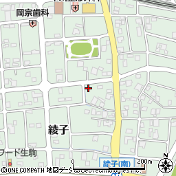 富山県小矢部市綾子4062周辺の地図
