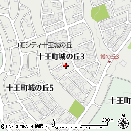 茨城県日立市十王町城の丘3丁目5-4周辺の地図