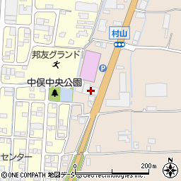 長野県長野市村山494-3周辺の地図