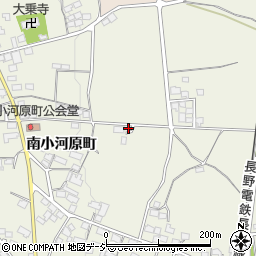 長野県須坂市南小河原町703-5周辺の地図