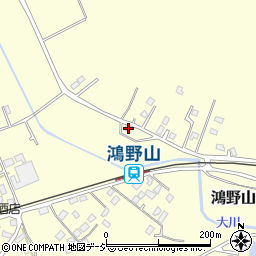 栃木県那須烏山市鴻野山270周辺の地図