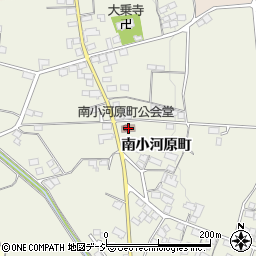 長野県須坂市南小河原町623-1周辺の地図