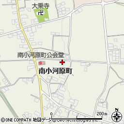 長野県須坂市南小河原町691-7周辺の地図