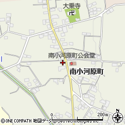 長野県須坂市南小河原町621-1周辺の地図