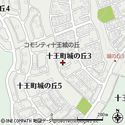 茨城県日立市十王町城の丘3丁目3-9周辺の地図