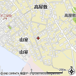 富山県富山市高屋敷155周辺の地図
