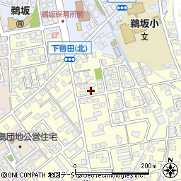 旬菜鵜坂周辺の地図