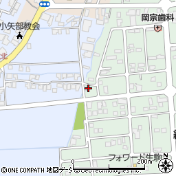 富山県小矢部市綾子3942周辺の地図