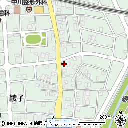 富山県小矢部市綾子5110周辺の地図