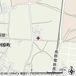長野県須坂市南小河原町821-12周辺の地図