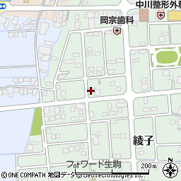 富山県小矢部市綾子3859周辺の地図
