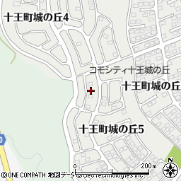 茨城県日立市十王町城の丘5丁目2周辺の地図