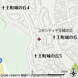 茨城県日立市十王町城の丘5丁目2-4周辺の地図