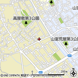富山県富山市高屋敷334周辺の地図