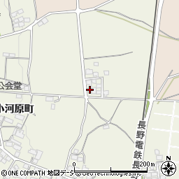 長野県須坂市南小河原町821-16周辺の地図