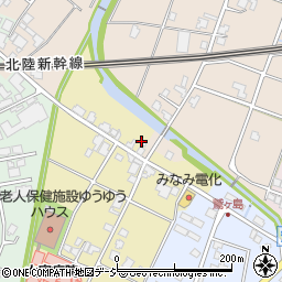 富山県小矢部市島412周辺の地図