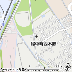 富山県富山市婦中町西本郷158周辺の地図