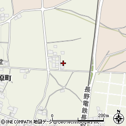 長野県須坂市南小河原町821-6周辺の地図