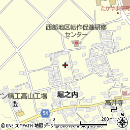 長野県上高井郡高山村高井231周辺の地図