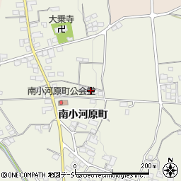 長野県須坂市南小河原町690周辺の地図