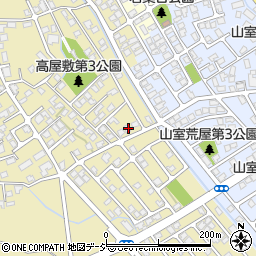 富山県富山市高屋敷334-2周辺の地図