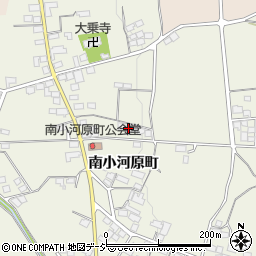長野県須坂市南小河原町690-8周辺の地図
