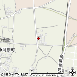 長野県須坂市南小河原町821-15周辺の地図